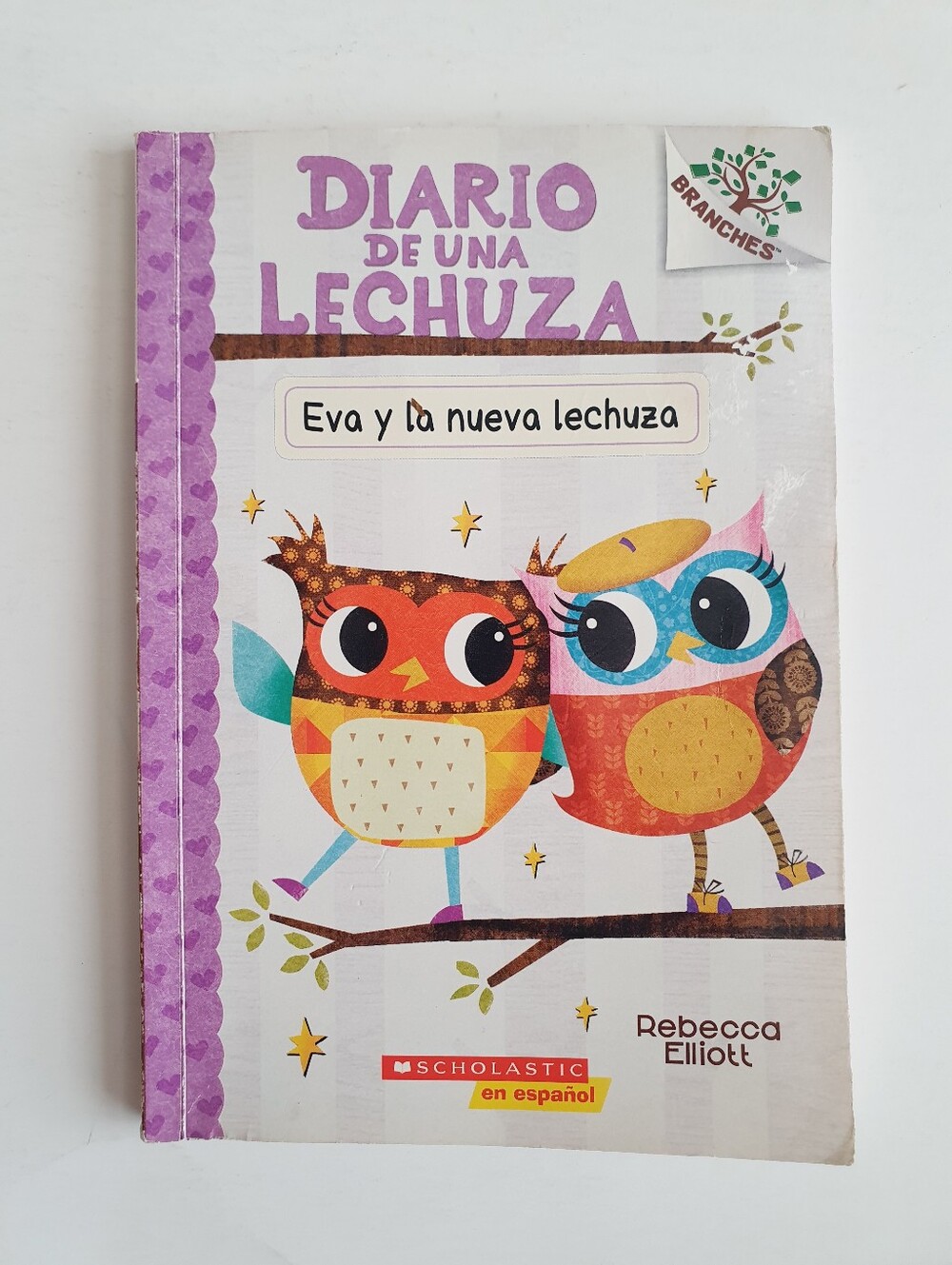 Diario de Una Lechuza #4: Eva y La Nueva Lechuza Scholastic Spanish Book